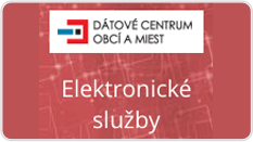 Dátové Centrum Obcí a Miest - Elektronické služby